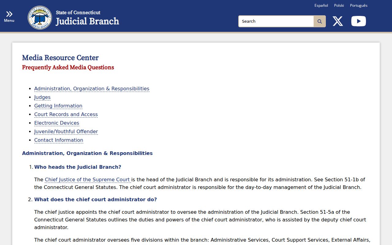 Milford criminal court records copy and public access FAQ