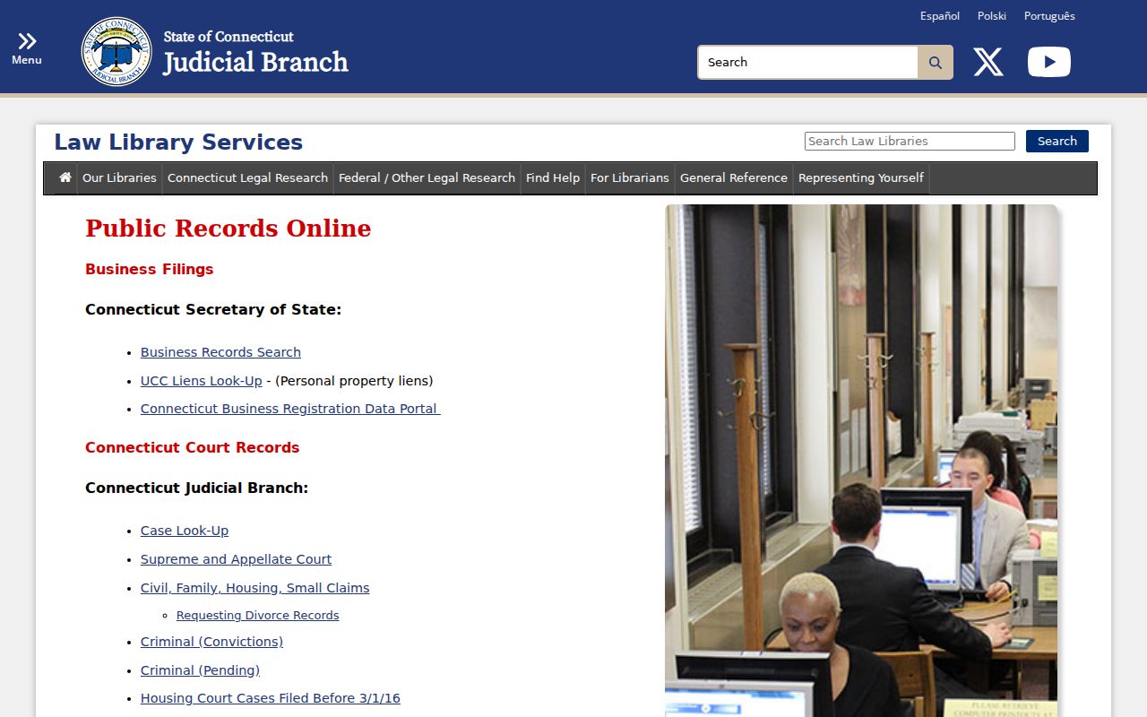 Milford criminal court case public records resource index